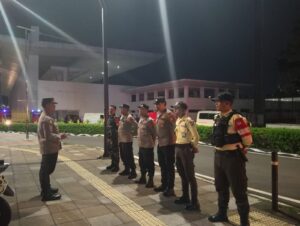 Patroli Cipta Kondisi di Tanah Abang, Polisi Pastikan Situasi Aman dan Kondusif