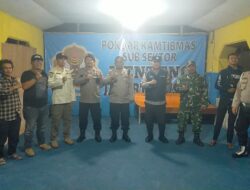 Sinergi Tiga Pilar Menteng, Patroli Malam Kawal Keamanan Warga di Perbatasan Menteng Tenggulun