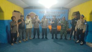 Sinergi Tiga Pilar Menteng, Patroli Malam Kawal Keamanan Warga di Perbatasan Menteng Tenggulun