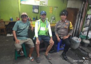 Bhabinkamtibmas Galur Sambang Warga RW 03, Tingkatkan Deteksi Dini Keamanan Lingkungan