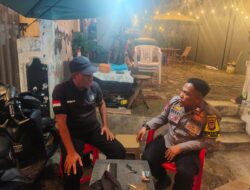 Bhabinkamtibmas Benhil Sambangi Pos Satkamling RT 17/04, Perkuat Sinergi dan Cegah Curanmor