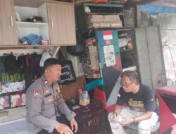 Bhabinkamtibmas Kebon Kacang Saling Koordinasi Dengan Ketua RW 03 Sebagai Cooling System