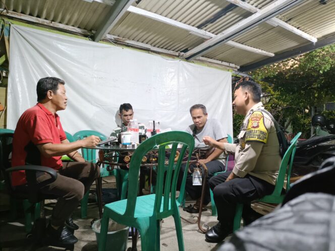 
					Bhabinkamtibmas Sambangi Warga Gunung Sahari Utara, Ajak Warga Aktif Cegah Curanmor