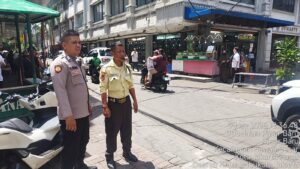 Patroli Dialogis Polsek Sawah Besar Situasi Pasar Baru Aman dan Kondusif