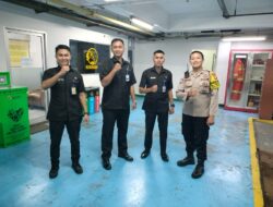 Bhabinkamtibmas Turun ke Apartemen, Rangkul Security dalam Upaya Pencegahan Gangguan Kamtibmas