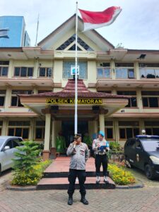 Apel Jam Pimpinan Pagi Hari: Polsek Kemayoran Tekankan Profesionalisme dan Pelayanan Humanis