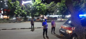 Jaga Keamanan Warga saat Terlelap, Polisi Gencarkan Patroli Malam di Kemayoran