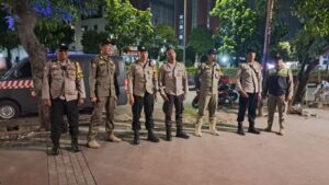 Jaga Jakarta, Polsek Kemayoran Gelar Patroli Tiga Pilar Antisipasi Kejahatan Malam Hari