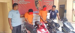 Dalam Sepekan Polsek Torgamba Ungkap Dua Kasus Curanmor, Dua Pelaku Ditangkap, Dua Lagi Buron