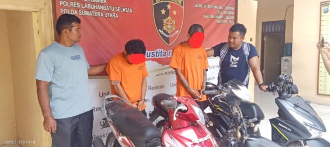 
					Dalam Sepekan Polsek Torgamba Ungkap Dua Kasus Curanmor, Dua Pelaku Ditangkap, Dua Lagi Buron