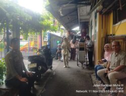 Bhabinkamtibmas Kelurahan Galur Sambang Warga RW 07, Ajak Masyarakat Jaga Kamtibmas