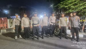Patroli Cipta Kondisi, Polsek Johar Baru Antisipasi Gangguan Kamtibmas di Wilayah