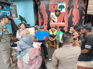 Respons Cepat! Polisi dan Satpol PP Turun Tangan Tangani Aduan Warga Kebon Kosong di Aplikasi CRM