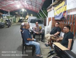 Bhabinkamtibmas Kampung Rawa Sambangi Pos Kamling RW 07, Tingkatkan Kewaspadaan Warga