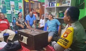 Bhabinkamtibmas Rawasari Sambangi Pengurus Rw Untuk Cegah Gangguan Kamtibmas