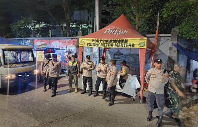 
					Sinergi Malam Tiga Pilar Menteng, Cegah Gangguan Kamtibmas di Perbatasan Kwitang Kalipasir