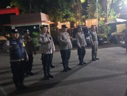 Apel Patroli Tiga Pilar Menteng, Untuk Ciptakan Wilayah Menteng Aman dan Kondusif di Malam Hari