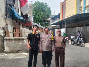 Bhabinkamtibmas Cideng Gelar Patroli dan Cooling System, Ajak Warga Aktif Jaga Lingkungan
