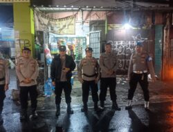 Polsek Johar Baru Turun Malam, Patroli Cipta Kondisi Cegah Tawuran dan Pastikan Warga Nyaman