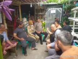 Problem Solving Bhabinkamtibmas Galur, Mediasi Warga RW 04 dan Lanjutkan Pembangunan Bedah Rumah