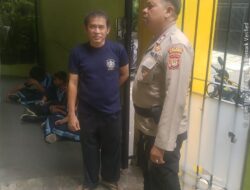Patroli Samapta Polsek Johar Baru Sambangi SMPN 156, Antisipasi Tawuran Pelajar