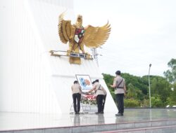 Brimob Metro Jaya Mengikuti Rangkaian Ziarah dan Tabur Bunga di TMP Kalibata