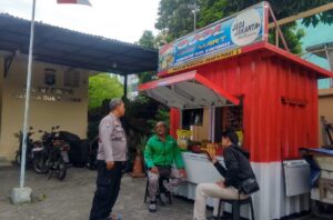 Semangat Ojol Mart, Wujud Sinergi Polisi dan Komunitas Ojol Jaga Kamtibmas