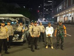 Tiga Pilar Menteng Siaga Malam, Jaga Ketertiban di Simpang Sarinah
