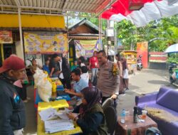 Gerakan Pangan Murah di Menteng, Polri Hadir Bantu Warga Dapatkan Beras Terjangkau