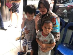 Polwan Jaga Jakarta Polres Metro Jakpus Gencarkan Edukasi Cegah Kekerasan terhadap Perempuan dan Anak di Mangga Dua Selatan