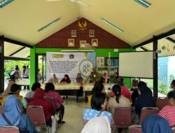 Polwan Jaga Jakarta Polres Metro Jakarta Pusat Sosialisasi Pencegahan Kekerasan terhadap Perempuan dan Anak di RPTRA Planet Senen