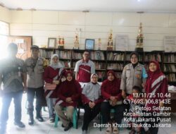 Polwan Jaga Jakarta Berikan Edukasi Perlindungan Perempuan dan Anak di Petojo Selatan