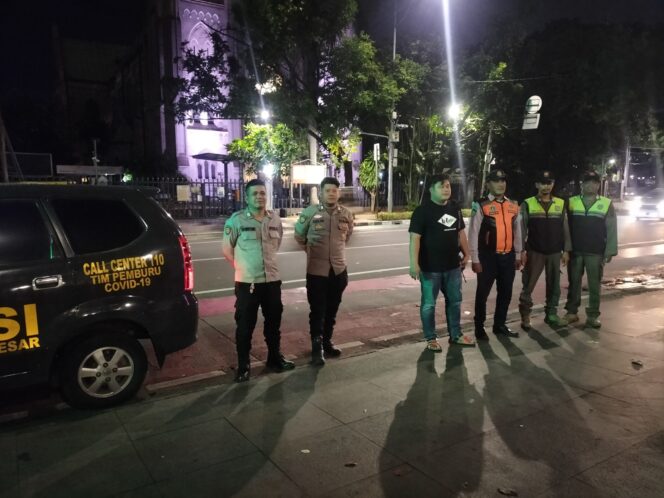 
					Patroli Tiga Pilar Sawah Besar Cegah Kejahatan Jalanan Malam Hari