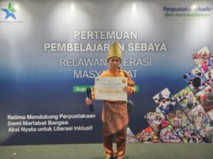 Pegiat Literasi Babel Feryandi Diganjar Penghargaan Sebagai Relima Inspiratif Versi Perpusnas RI