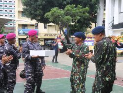 HUT ke-80 Korps Brimob, Marinir TNI AL Kunjungi Mako Brimob Kwitang