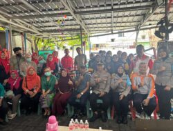 Polwan Jaga Jakarta Polres Metro Jakarta Pusat Sosialisasi Pencegahan KDRT di Tanah Tinggi