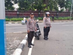 Pelayanan Pagi Polsek Sawah Besar Jaga Kelancaran Lalu Lintas di Titik Rawan