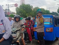 Pengamanan Pagi di Stasiun Kemayoran, Polisi Pastikan Mobilitas Warga Berjalan Lancar