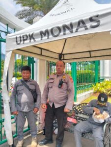 Patroli Humanis Patko 1011 di Kawasan Medan Merdeka Barat