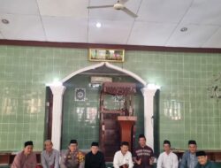 Bhabinkamtibmas Karet Tengsin Silahturahmi Dengan Toga, Tomas dan Pengurus Masjid Al Furqon