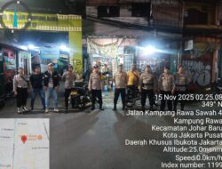 Polsek Johar Baru Gelar Patroli Cipta Kondisi, Bubarkan Remaja Nongkrong Hingga Larut Malam