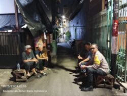 Sambang Dialogis Bhabinkamtibmas, Pembinaan Ormas di Wilayah Kel Kampung Rawa