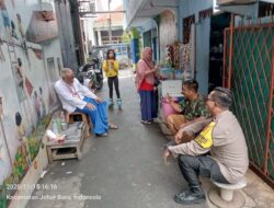 Door to Door, Bhabinkamtibmas Kampung Rawa Sambang Lingkungan RT12 RW01