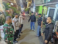 Patroli Terpadu Tiga Pilar Mantapkan Keamanan Malam di Menteng Sukabumi