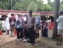 Polsubsektor Merdeka Barat Pantau Aktivitas Pengunjung Monas, Pastikan Keamanan Tetap Terjaga