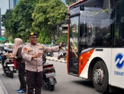 Patmor Menteng Kawal CFD, Aipda Mulyanto Aktif Ingatkan Warga Jaga Keamanan di Imam Bonjol