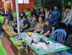 Pererat Kebersamaan, Tiga Pilar Dukung Kesuksesan Porda Cup ke-2 di Karet Tengsin