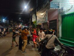 Polsek Johar Baru Gelar Patroli Antisipasi Guantibmas pada Dini Hari, Situasi Wilayah Terpantau Kondusif