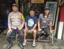 Jaga Ketertiban Lingkungan, Polisi dan Warga RW 01 Galur Bersinergi