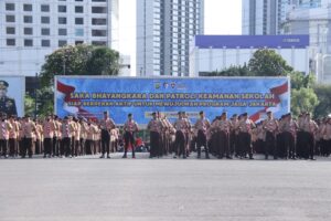 Kapolda Metro Jaya Pimpin Apel Saka Bhayangkara dan Patroli Keamanan Sekolah: Perkuat Peran Siswa Jaga Keamanan Lingkungan Sekolah